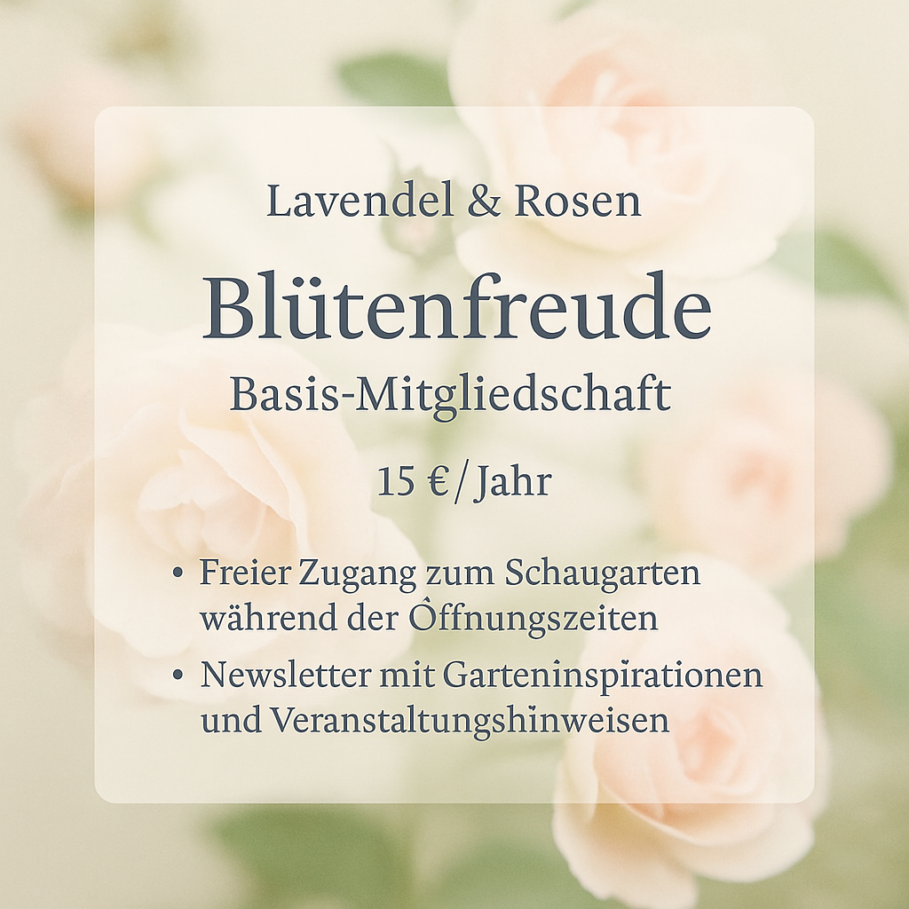 Mitgliedschaft Blütenfreunde
